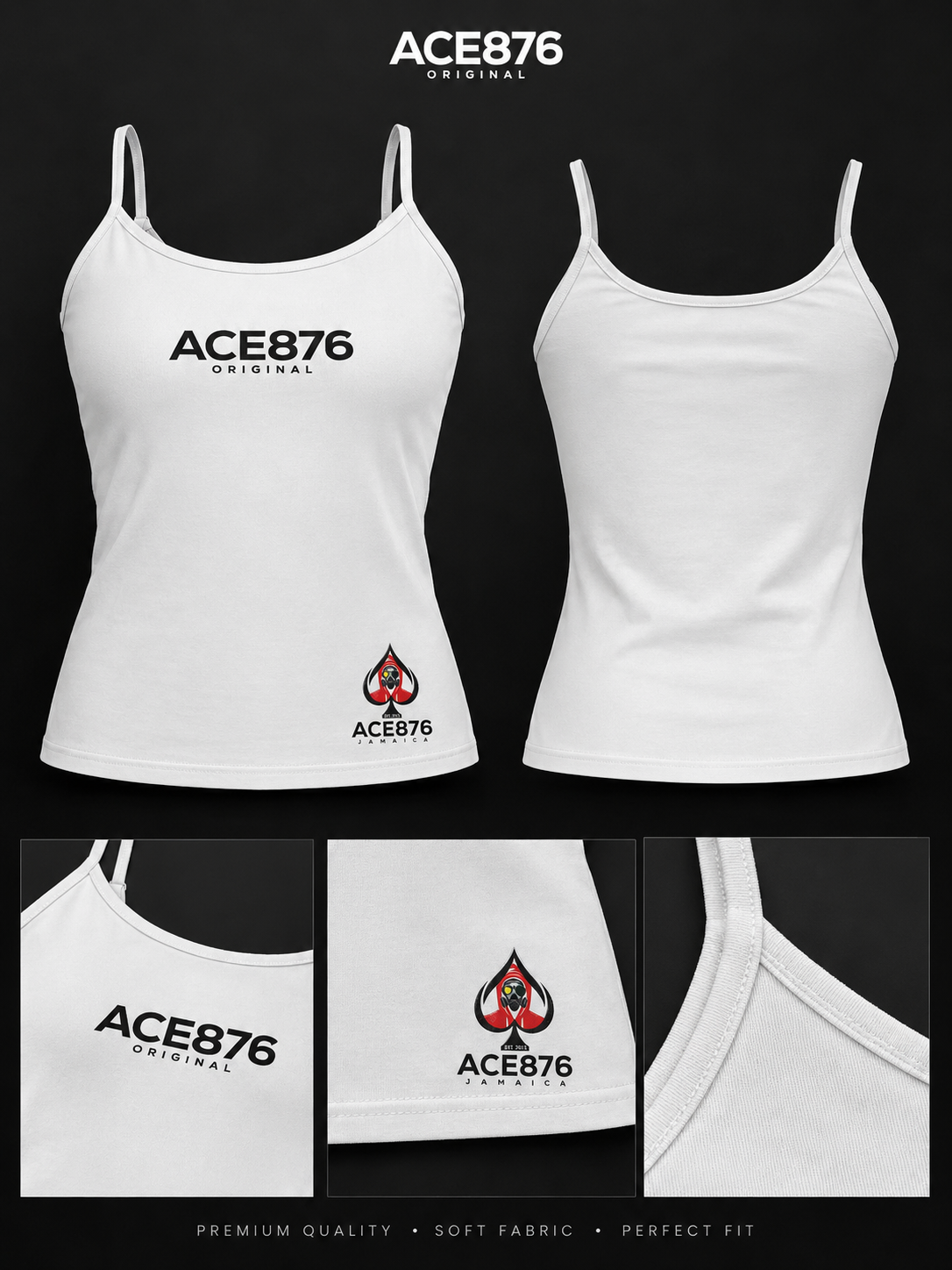 ACE876 Original Women's Spaghetti Strap Camisole