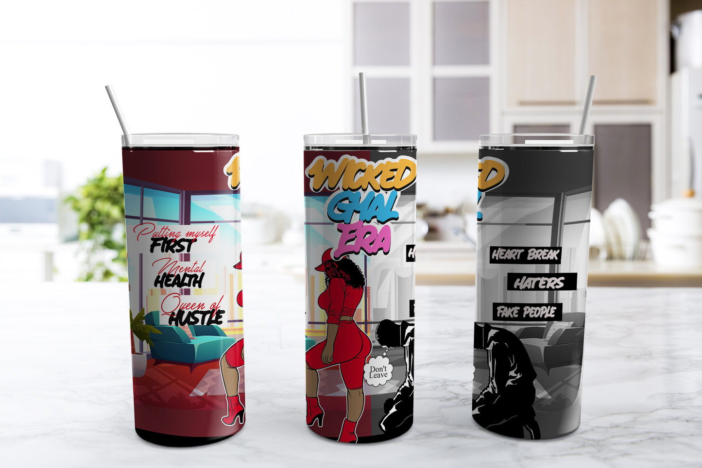 Wicked Gyal Era Sublimation Tumbler