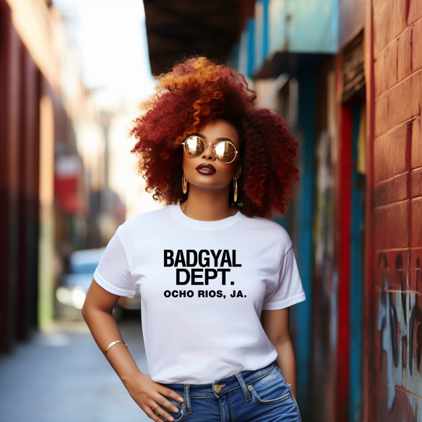 BadGyal Dept Women T-Shirt Version 2