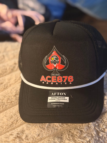 ACE876 TRUCKER HAT With Rope