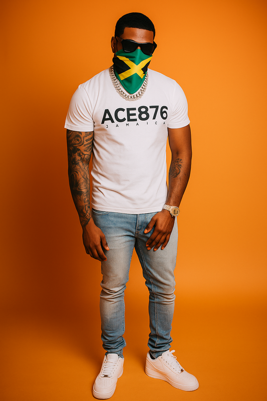 Ace876 Men Crew Neck Short Sleeve Tees