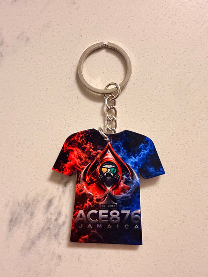 ACE876 Jamaica Keyring