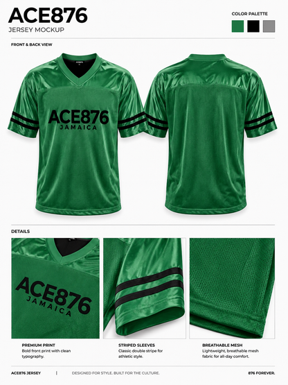 Ace876 Jamaica Unisex Mesh Jersey