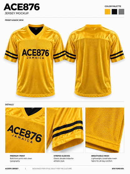 Ace876 Jamaica Unisex Mesh Jersey