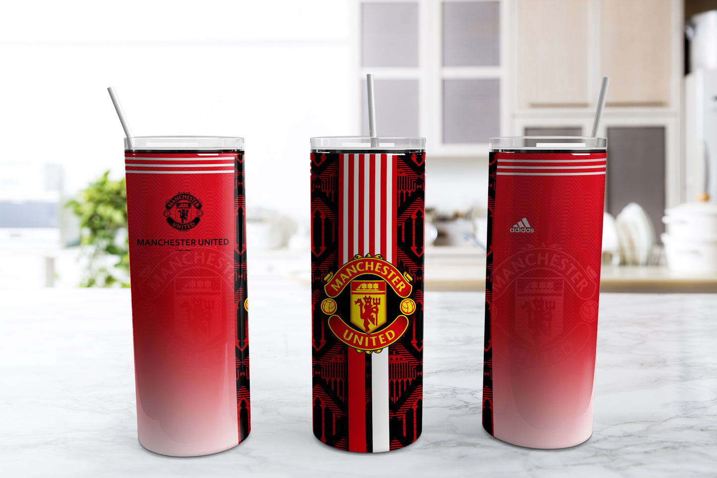 Man U Soccer Tumbler