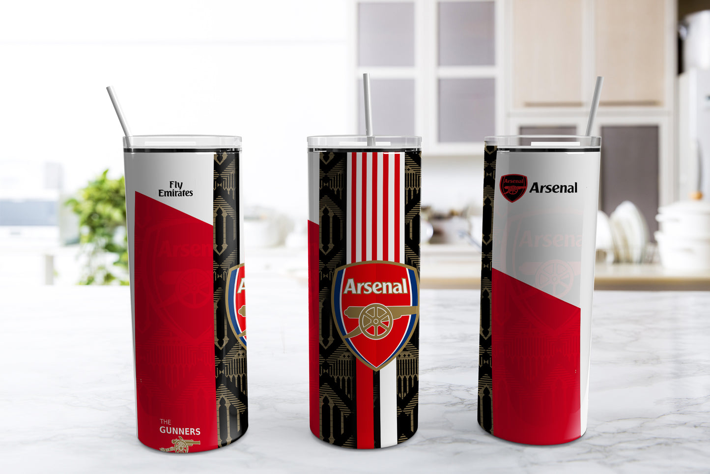 Arsenal Soccer Tumbler